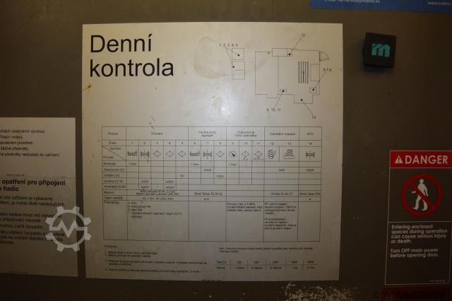 Centru de prelucrare orizontal Makino F5