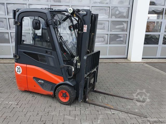 Voorlader vorkheftruck LINDE E14 - 02 / Triplex: 4.00m! / SS / nur 2.119h!