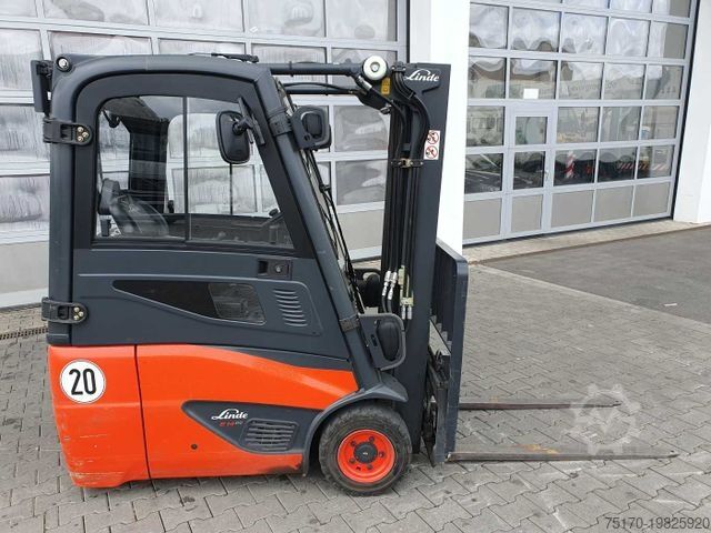 Voorlader vorkheftruck LINDE E14 - 02 / Triplex: 4.00m! / SS / nur 2.119h!