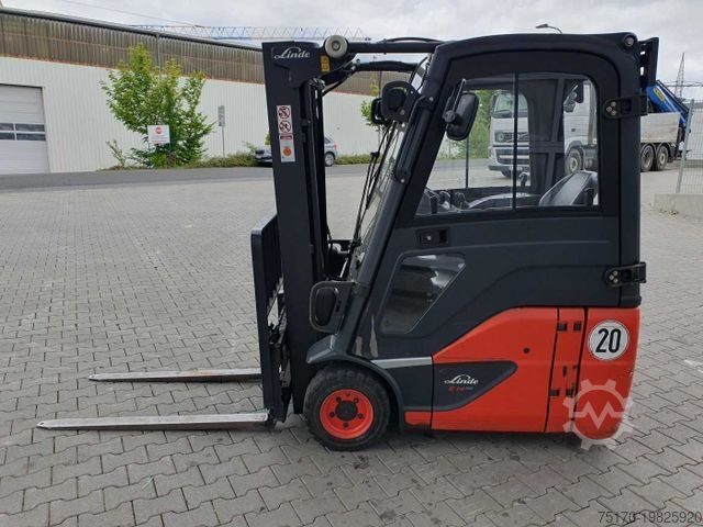 Voorlader vorkheftruck LINDE E14 - 02 / Triplex: 4.00m! / SS / nur 2.119h!