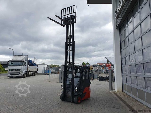 Voorlader vorkheftruck LINDE E14 - 02 / Triplex: 4.00m! / SS / nur 1.777h!