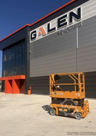 Elevadora de tijera Galen 6+2m Scissor Lift Electric
