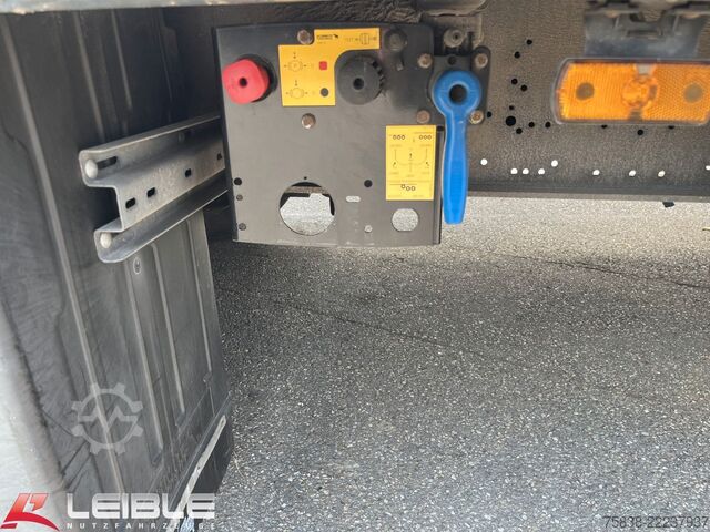 Odprta polprikolica s ponjavo SCHMITZ CARGOBULL SCS 24*Varios Mega Tautliner*Hubdach*