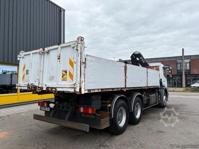  Mercedes-Benz Axor 2633 + HIAB 122 B-2 + 6X4 + REMOTE + MANUAL