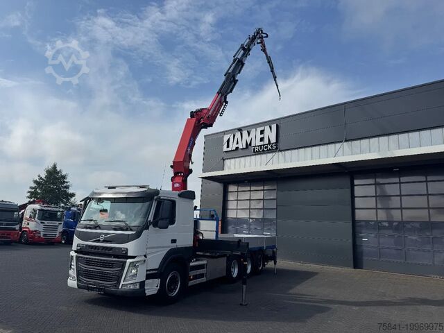Автомобил с кран Volvo FM 500 8x4 Euro 6 HMF 4020 K5 + JIB FJ 1000-K5