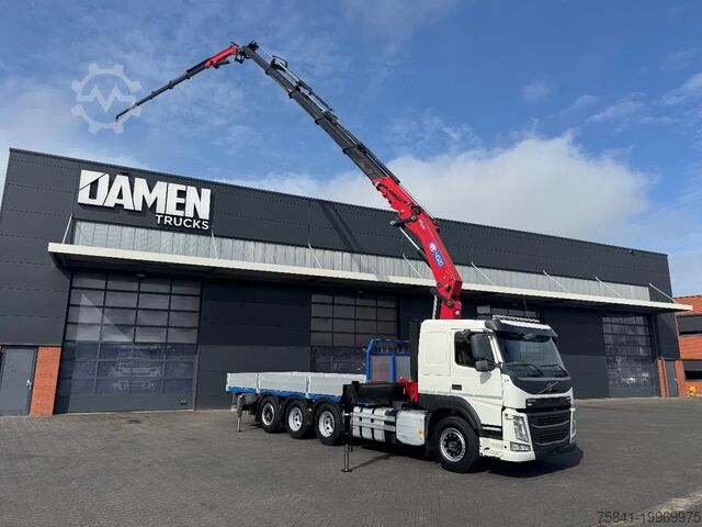 Автомобил с кран Volvo FM 500 8x4 Euro 6 HMF 4020 K5 + JIB FJ 1000-K5