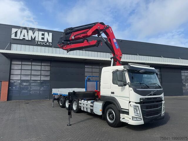 Автомобил с кран Volvo FM 500 8x4 Euro 6 HMF 4020 K5 + JIB FJ 1000-K5