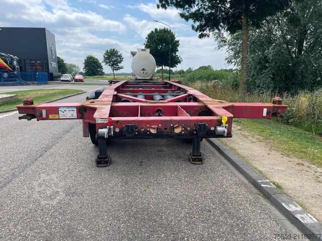 Transporte de contenedores Fliegl SDS380 20FT Tank / ADR / BPW Disc