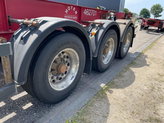 Konteineru pārvadājumi Schmitz Gotha SRTC 20 FT Chassis / Tank / ADR / BPW Axles / D...