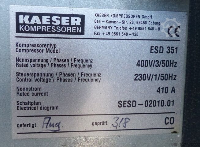  Kaeser ESD351