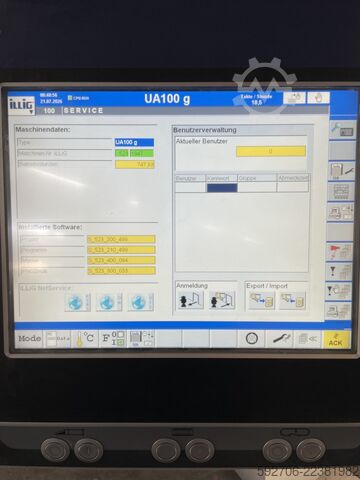 เครื่องเทอร์โมฟอร์ม Illig UA 100g
