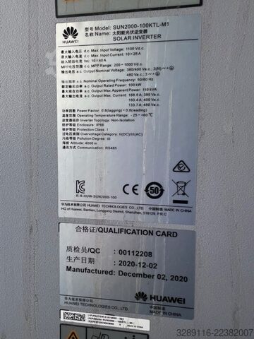 Planta solar fotovoltaica 676,13 kWp HUAWEI 