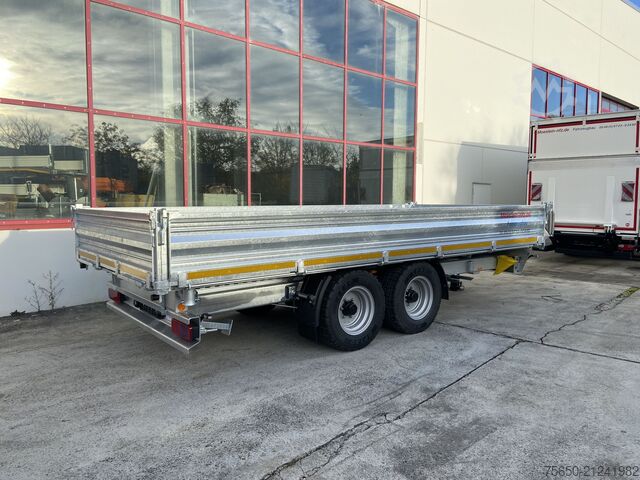 Remolque volquete Möslein TTD 11 Breite Reifen  Kipper Tieflader, Breite Reifen-- Neufahrzeug --