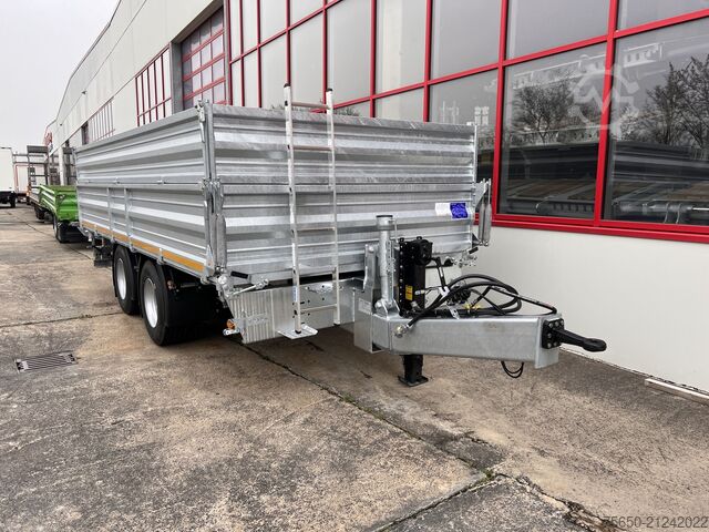 Remolque volquete Möslein TTD 19 AB  19 t Tandemkipper Tieflader, Breitbereifung Aufsatzbordwänden-- Neufahrzeug --