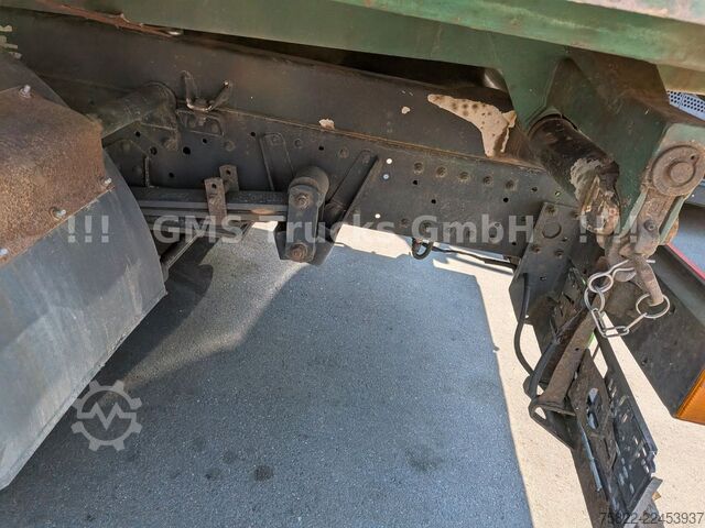 Camion benne MAN 8-174 / Hiab 045 Kran / Kipper Meiler