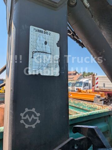 Camion benne MAN 8-174 / Hiab 045 Kran / Kipper Meiler