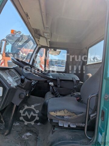 Camion benne MAN 8-174 / Hiab 045 Kran / Kipper Meiler