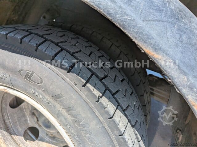Camion-benne tricar MAN 8-174 / Hiab 045 Kran / Kipper Meiler