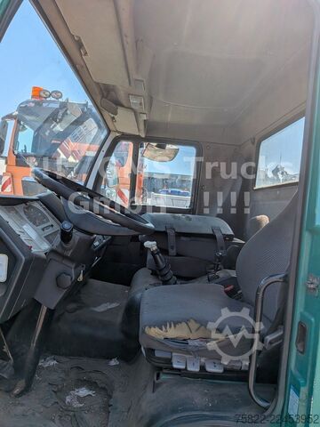 Camion-benne tricar MAN 8-174 / Hiab 045 Kran / Kipper Meiler