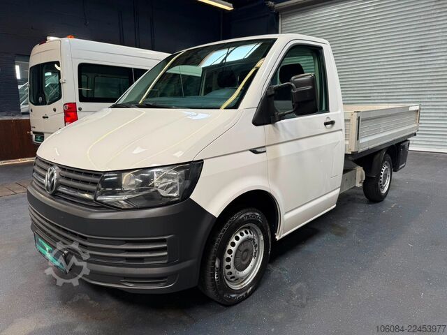 Furgoneta pick-up VW T6 Transporter Pritsche Klima AHK 2,5T TÜV NEU