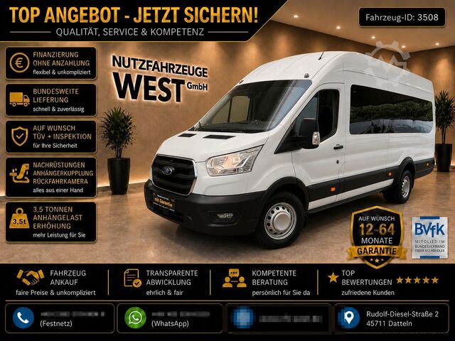 Minibús FORD Transit Bus 460 Maxi XXL *Garantie*18+1 Sitze*
