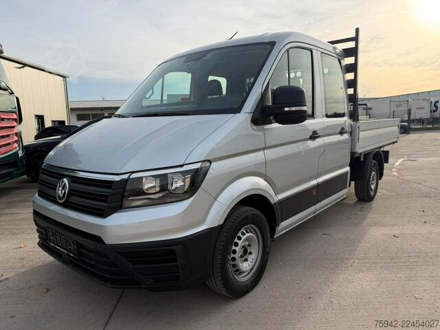 Pick-up van VW Crafter Pritsche 35 DOKA mittellang RWD AHK