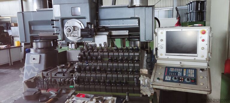 Horizontal-Bearbeitungszentrum Oerlikon KC4 FAGOR CNC Control