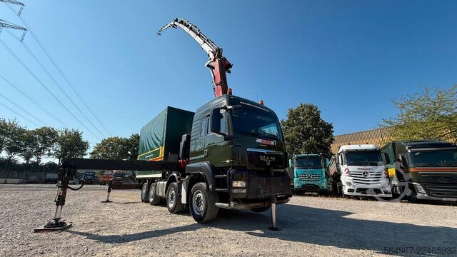 मानक ट्रैक्टर यूनिट MAN TGS 35.480 Kran mit Wechselsys. SZM