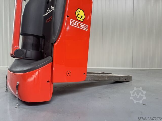T 20 * DEMO * Atex EX * Proplan 3GD / Zone 2 & 22 !! Tilte gafler !! NYT batteri !! LINDE T 20 * DEMO * Atex EX * Proplan 3GD / Zone 2 & 22 !! Tilting Forks !! NEW battery !!