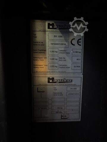 EK 1300 - Skinneføring!! MAGAZINER EK 1300  - Rail Guidance !!
