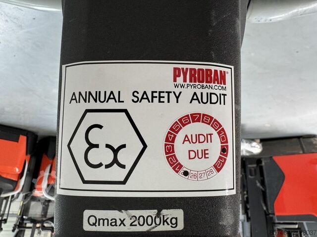 LPE 200 * Atex EX * Pyroban 3D / Zona 22 !! Baterai BARU !! TOYOTA LPE 200 * Atex EX * Pyroban 3D / Zone 22 !! NEW battery !!