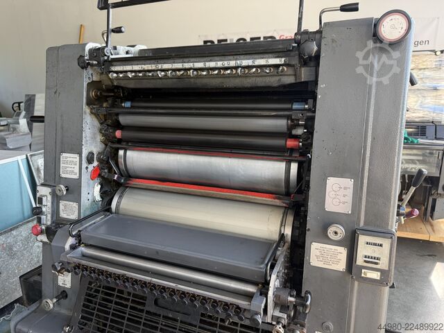 Máquina de impressão offset Heidelberg GTO 52 Plus mit N&P