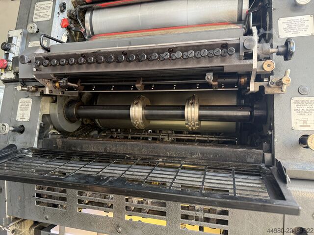 Máquina de impressão offset Heidelberg GTO 52 Plus mit N&P