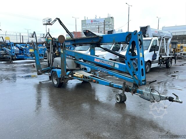Plataforma elevadora montada en remolque Genie TZ™-50 Hybrid w/Drive (17m)