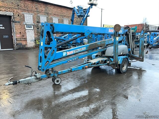 Plataforma elevadora montada en remolque Genie TZ™-50 Hybrid w/Drive (17m)