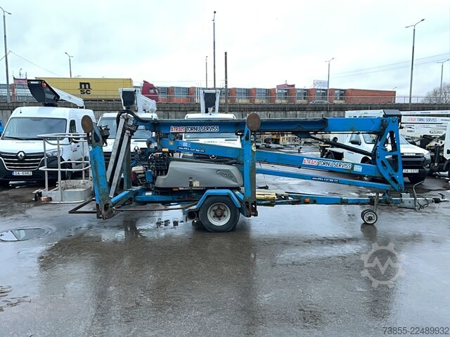 Plataforma elevadora montada en remolque Genie TZ™-50 Hybrid w/Drive (17m)