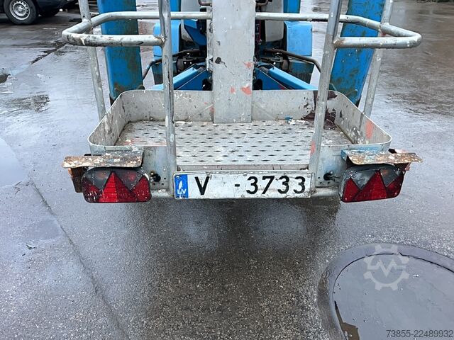 Plataforma elevadora montada en remolque Genie TZ™-50 Hybrid w/Drive (17m)