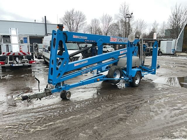Plataforma elevadora montada en remolque Genie TZ™-50 DC w/Drive (17m)