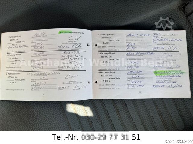 Minibus MERCEDES-BENZ Vario 814D Diff Klima Airbag Standh 120km/h