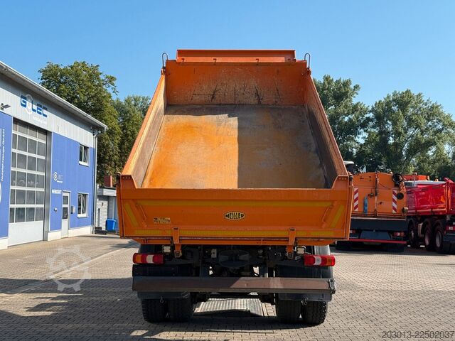 Three-sided tipper truck MERCEDES-BENZ AROCS 2042 4x4 MEILLER Kipper Winterd.