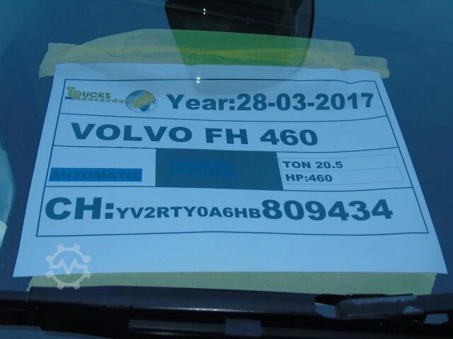Pengangkutan dalam peti sejuk/beku Volvo FH 460 + TRS COOLING + LIFT + EURO 6
