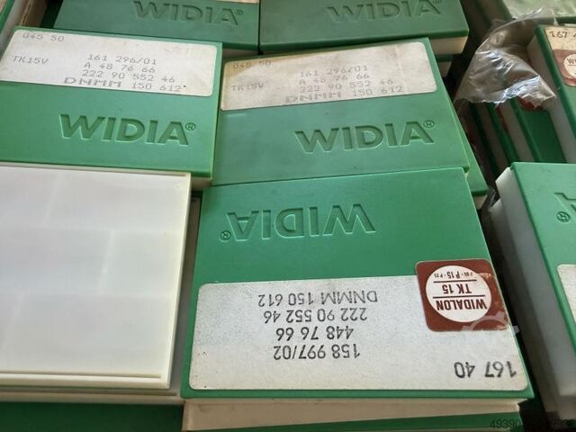 10 darab keményfém vágólapka, HM vágólapka, forgácsolólapka, DNMM 1 típusú forgácsolólapka WIDIA DNMM 150 612 TK15