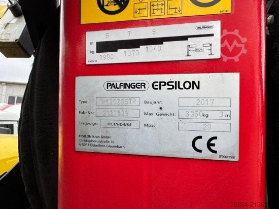 Ανατρεπόμενο φορτηγό MAN TGS 26.500 6X2, PALFINGER-ABROLLKIPPER MIT KRAN,  LENK-LIFTACHSE, EURO 6