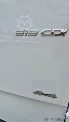 Yüksek tavanlı panelvan MERCEDES-BENZ Sprinter III Kasten  519 CDI RWD 4x 4 Allrad