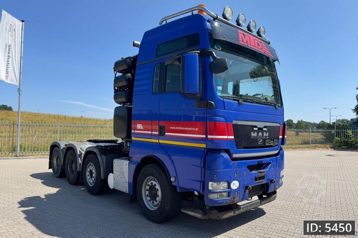 Standartinis-SZM MAN TGX 41.680 XXL, Euro 5, V8 / 250T / Full steel ...