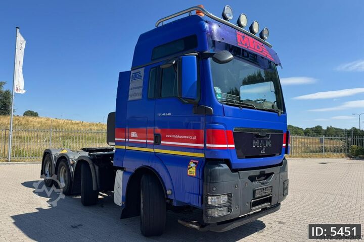 Standartinis-SZM MAN TGX 41.540 XXL, Euro 5, XXL / 160T / Manual / 8...