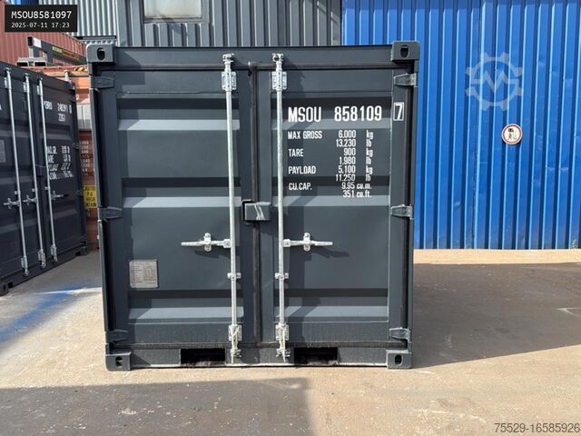 Sea container  8' Fuß Lagercontainer NEU Selfstorage