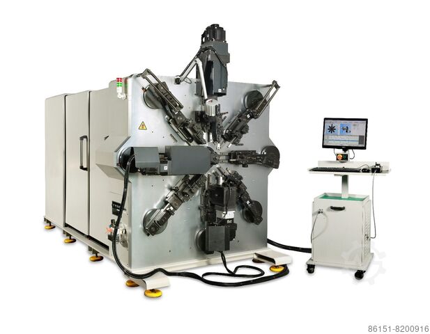 Bezkrzywkowa maszyna do formowania sprężyn CNC 