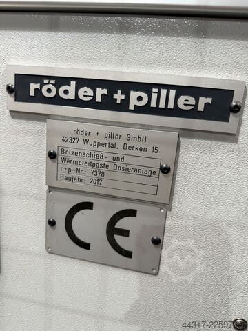 Stud welder Röder & Piller Nelson Bolzenschweistechnik SD-FSE 1000S