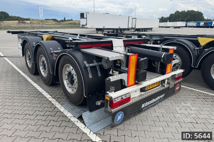 コンテナ輸送 Kässbohrer XS Tankchassis ADR / BPW Axles / Alu rims / Mor...
